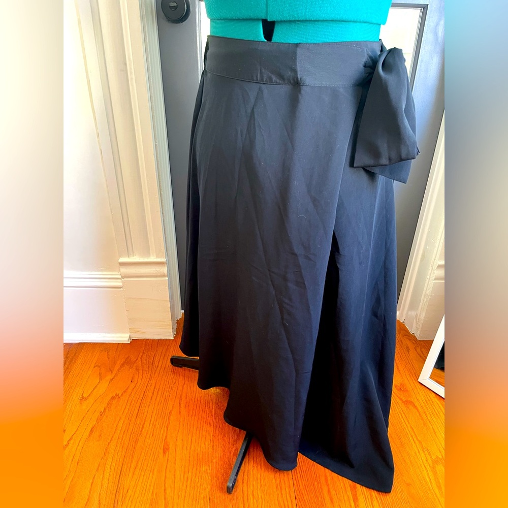 Prologue medium midi wrap skirt